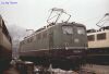 150 039 im Bw Wiesbaden am 16.12.91