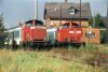 212 054 und 212 056 in Weiskirchen am 13.09.00