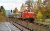 212 034 in Klingenberg/Main am 27.10.00 mit RB 70724 Miltenberg-Aschaffenburg